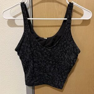 Women’s Black Lululemon Align Tank